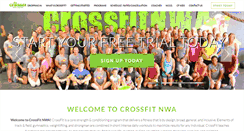 Desktop Screenshot of crossfitnwa.com